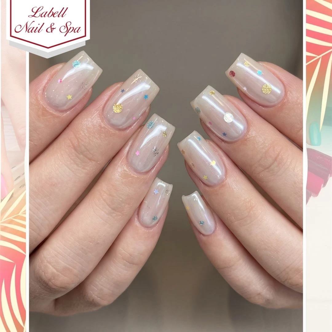 Ladies nails art